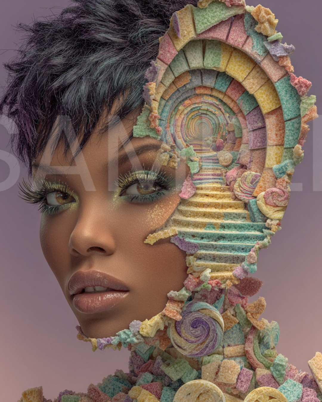 Sugar Stairs & Frosted Dreams: The Candyland Crown Collection by Velvet’s View - 211541