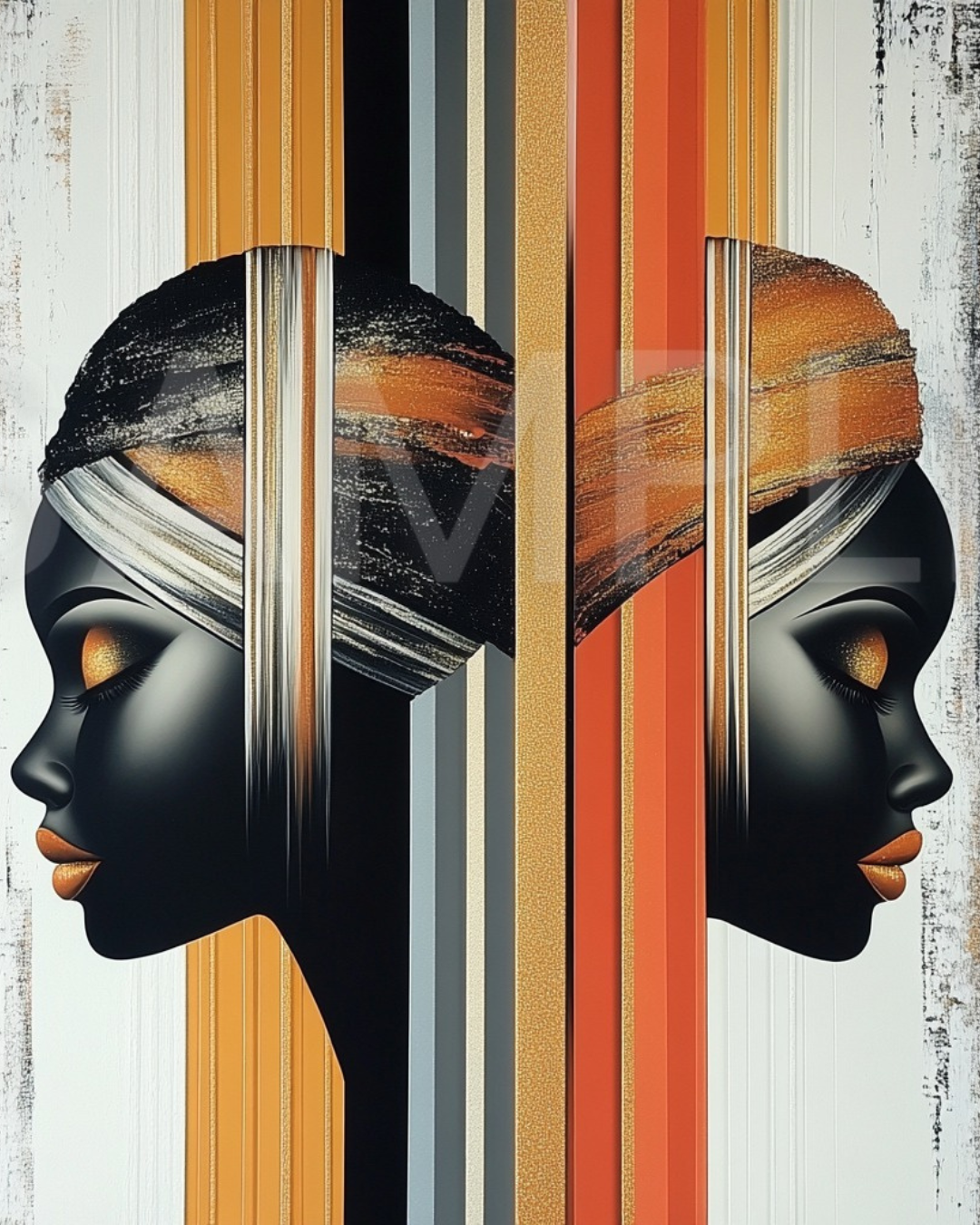 Reflections in Gold: The Duality of Black Beauty- Velvet's View -654888