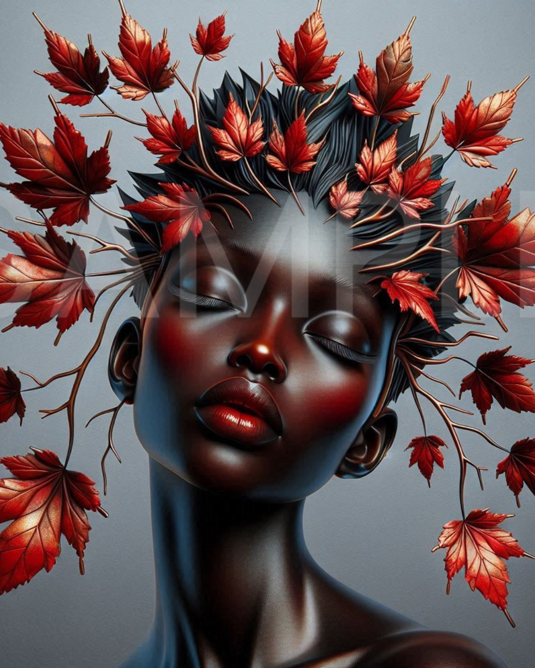 Crowned in Crimson: The Autumn Queens -562111