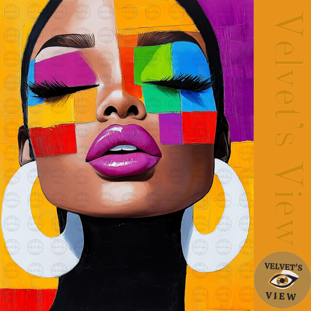 Black Girl Art - Velvets View Digital Art - Bold Hue - The Essence of Vibrancy 311