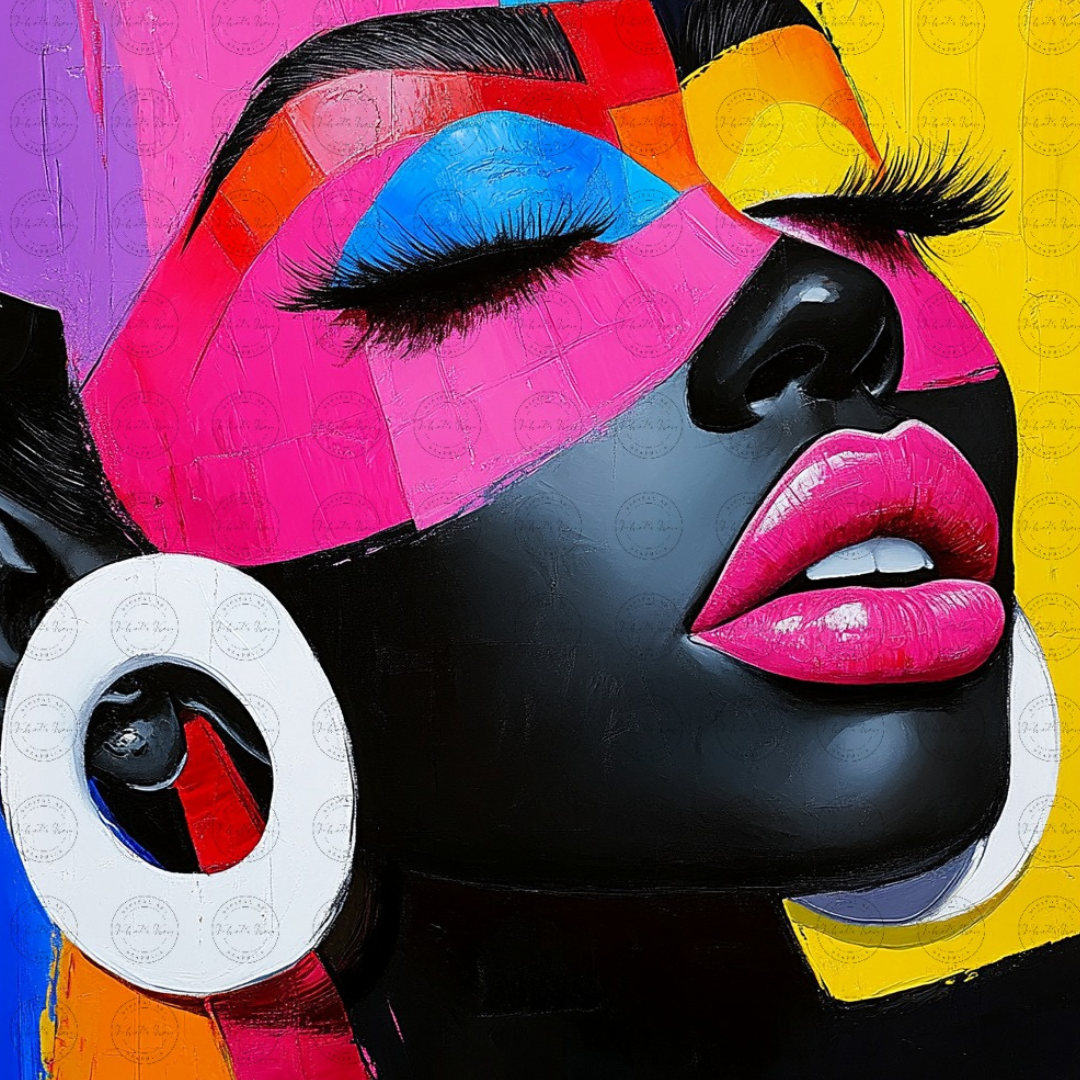 Black Girl Art - Velvets View Digital Art - Bold Hue - The Essence of Vibrancy 312