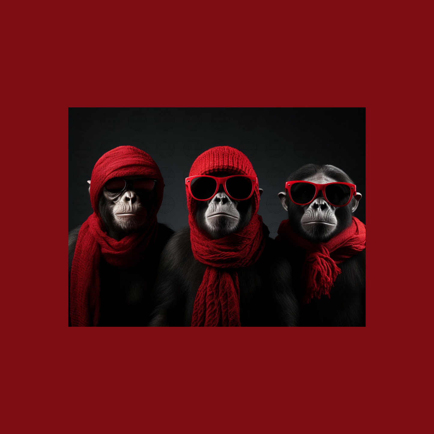 Digital Art - Primates with Panache - #2015