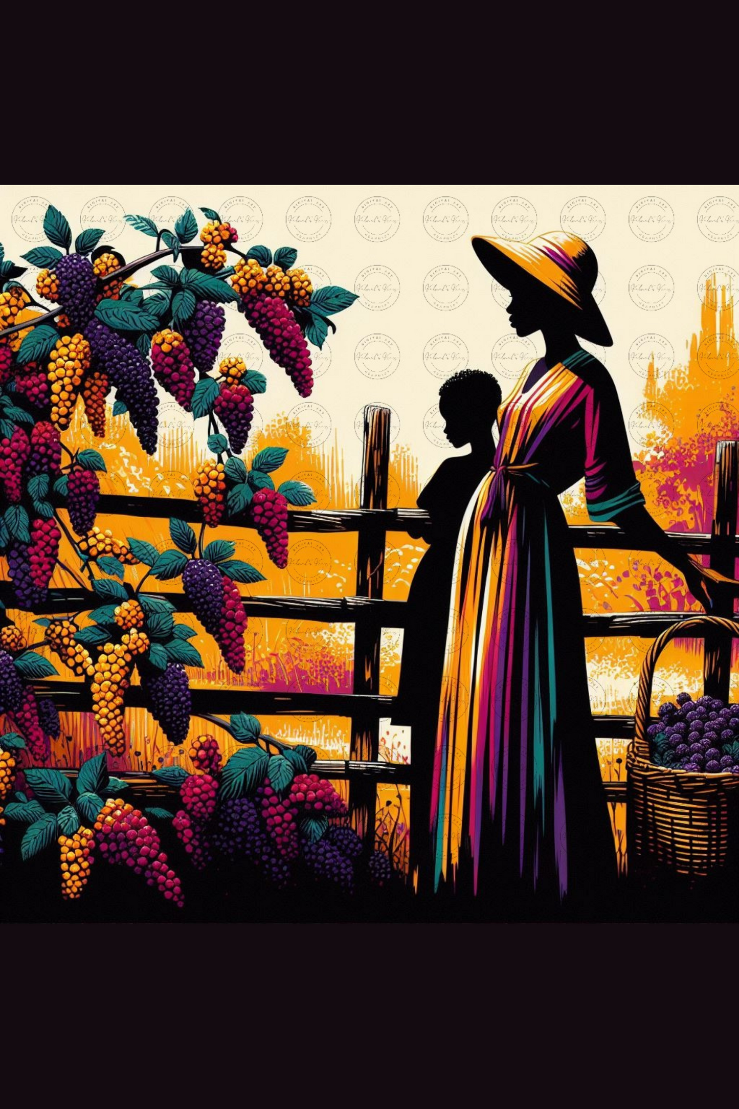 Digital Art - Title: Harvest Hues - 2014