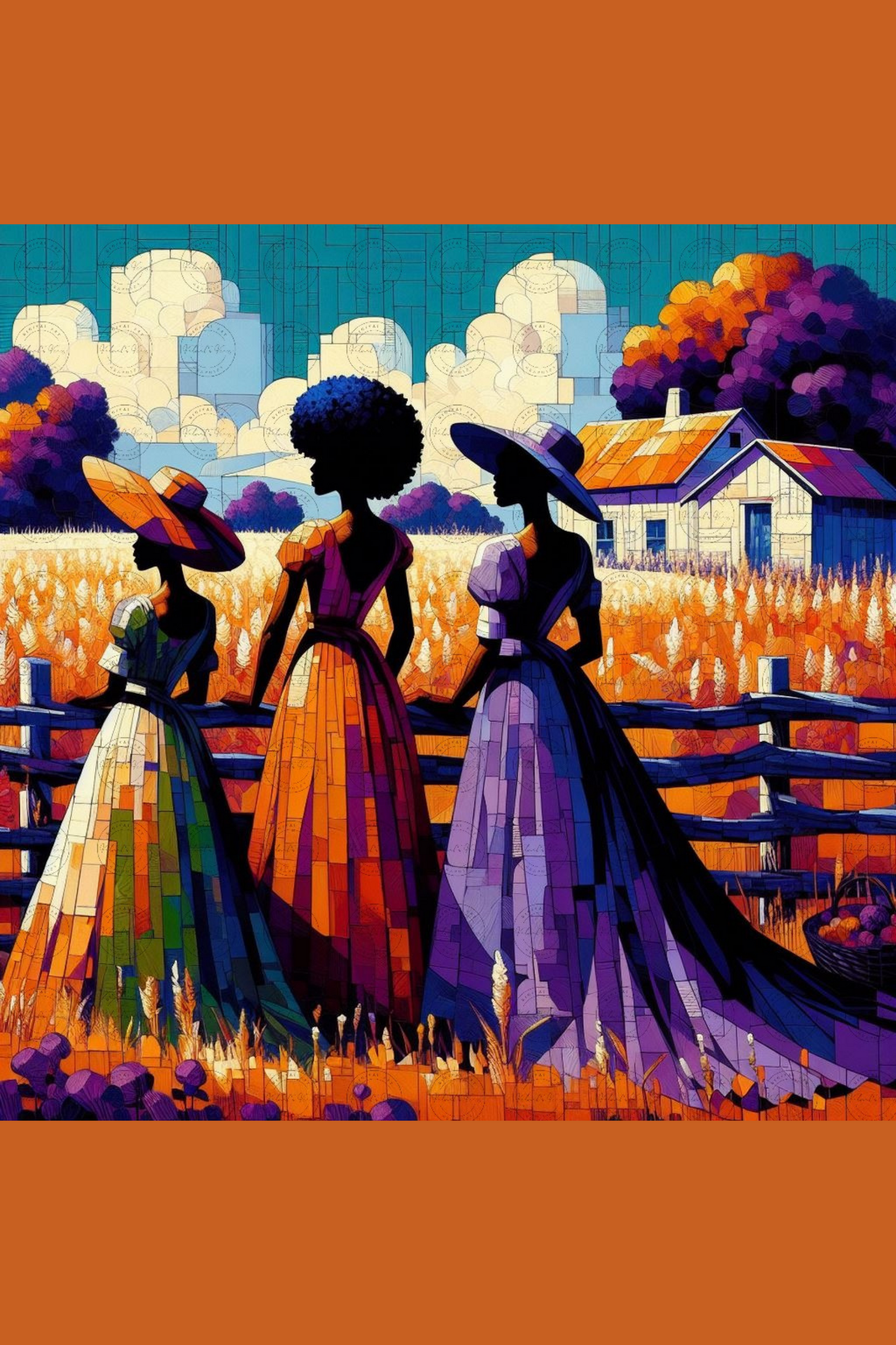 Digital Art - Title: Harvest Hues - 2017