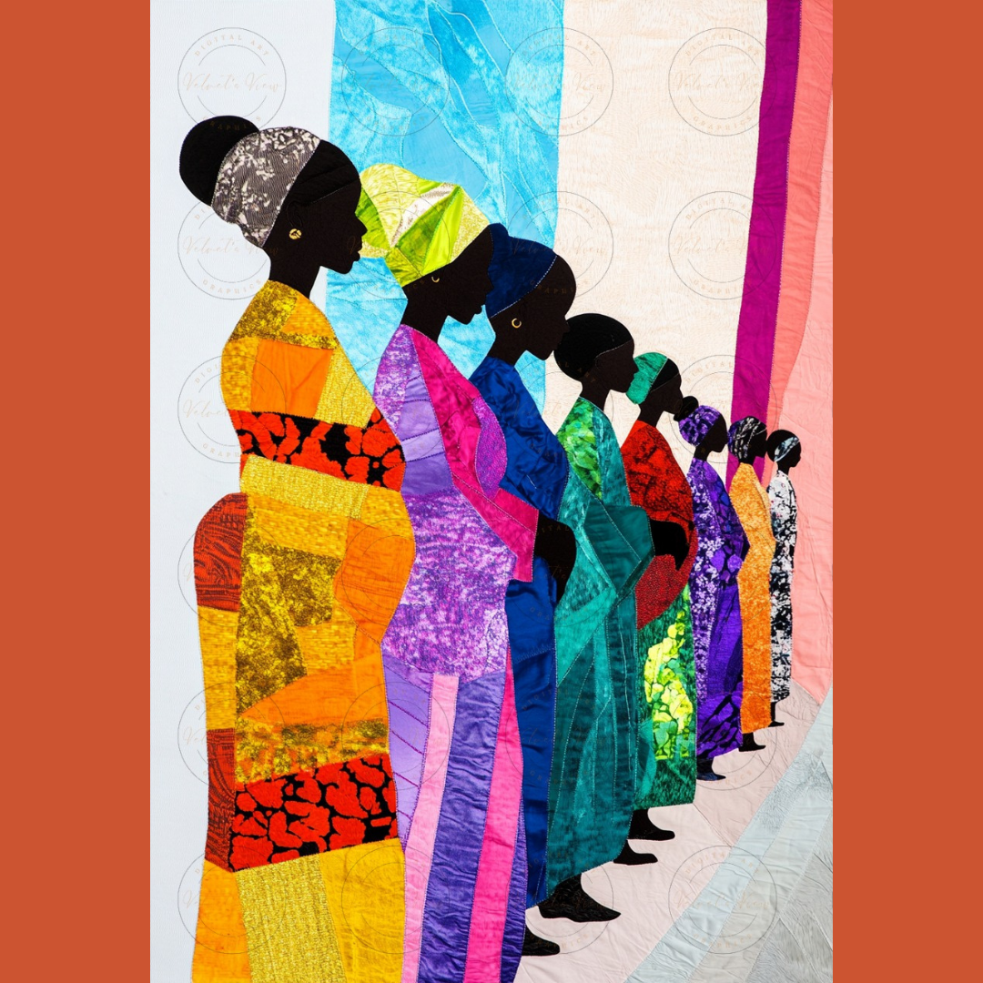 Black Girl Art - Velvets View Digital Art - Timeless Elegance: Celebrating African Heritage 393