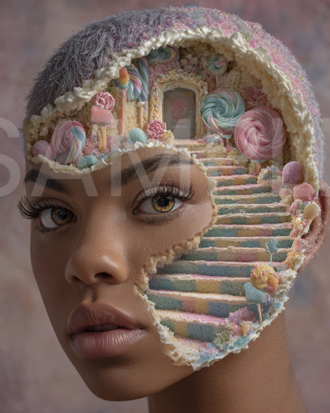 Sugar Stairs & Frosted Dreams: The Candyland Crown Collection by Velvet’s View - 211998