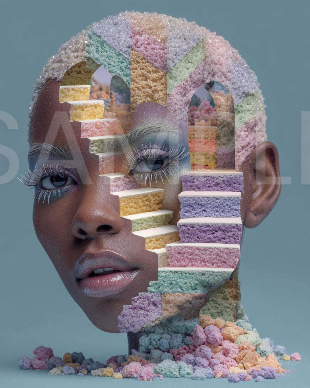 Sugar Stairs & Frosted Dreams: The Candyland Crown Collection by Velvet’s View - 218532