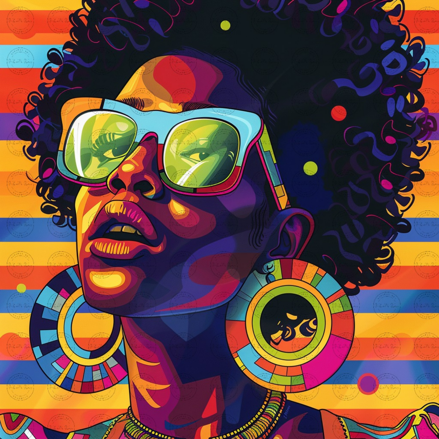 Digital Art - Vibrance & Vision: A Digital Odyssey - #2012