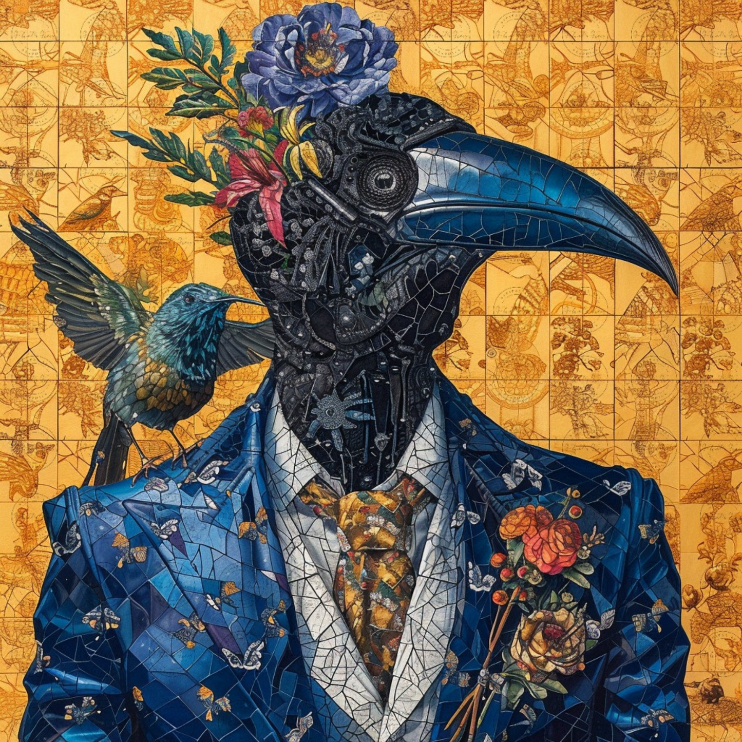 Digital Art - Avian Elegance - #2014