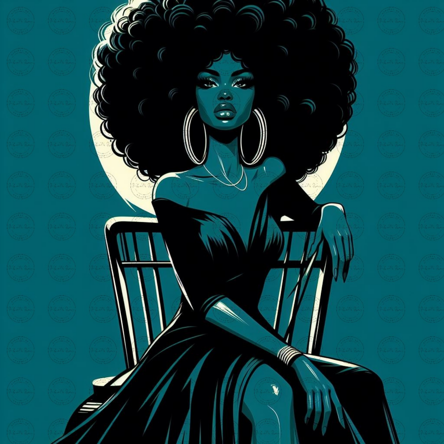 Digital Art - Silhouettes of Sophistication - #2014