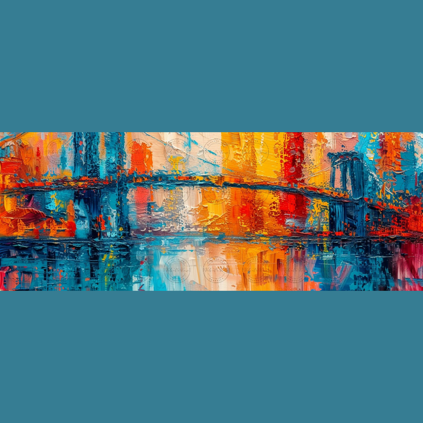 Digital Art - Abstract Print - Urban Spectrum - #2013