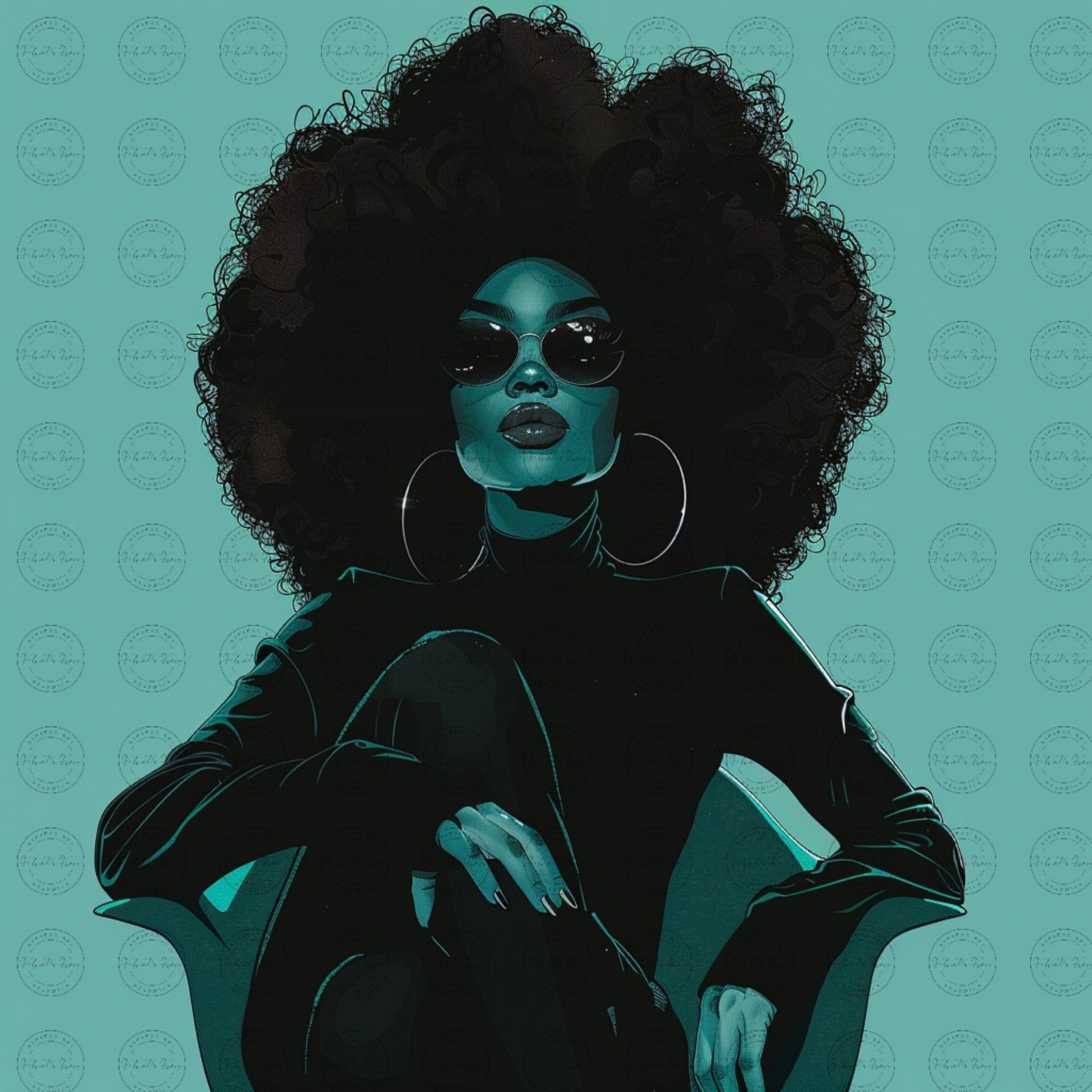 Digital Art - Silhouettes of Sophistication - #2015