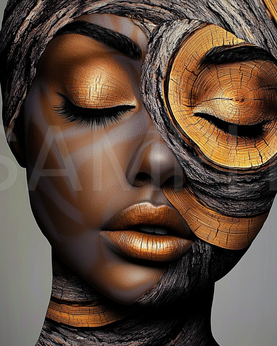 Carved in Glory: Afro-Elegance Reimagined by Velvet’s View - 82614l8
