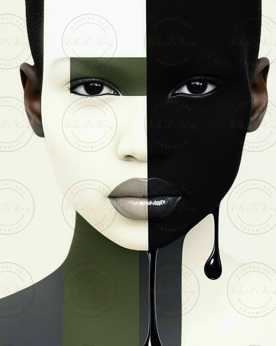 Black Girl Art - Velvet’s View - The Art of Abstract Elegance 620