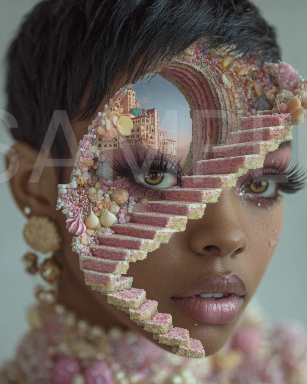 Sugar Stairs & Frosted Dreams: The Candyland Crown Collection by Velvet’s View - 211005