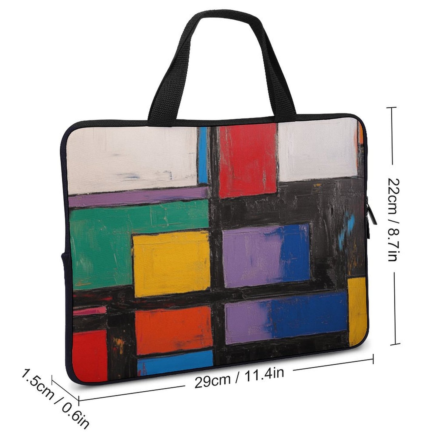 Laptop Bag - Black Girl Art - Velvet’s View - Artistic Laptop Covers Collection - Laptop Bag (Multiple Sizes) #2061
