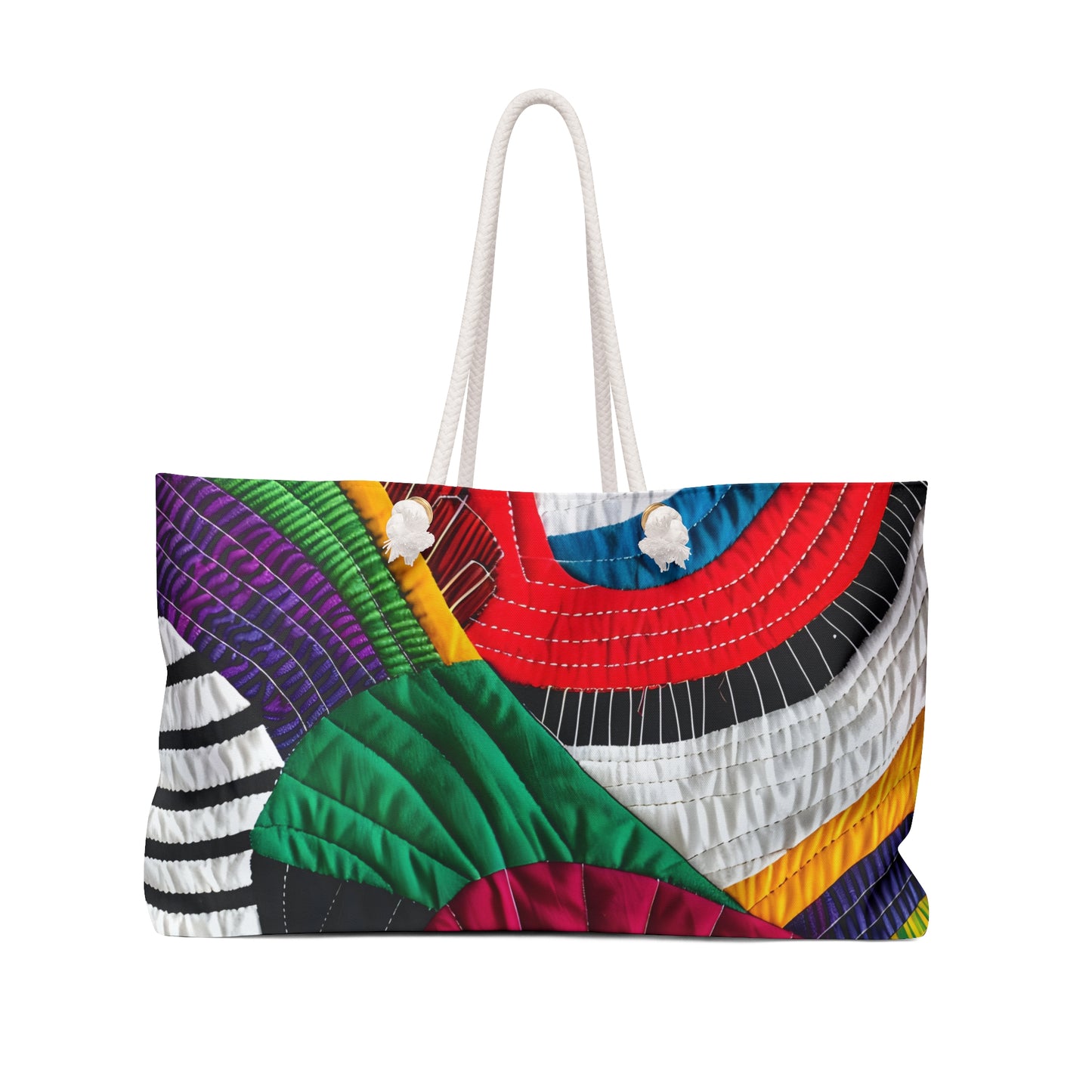 Weekender Bag - Afro Chic: A Celebration of Vibrant Elegance - #2015