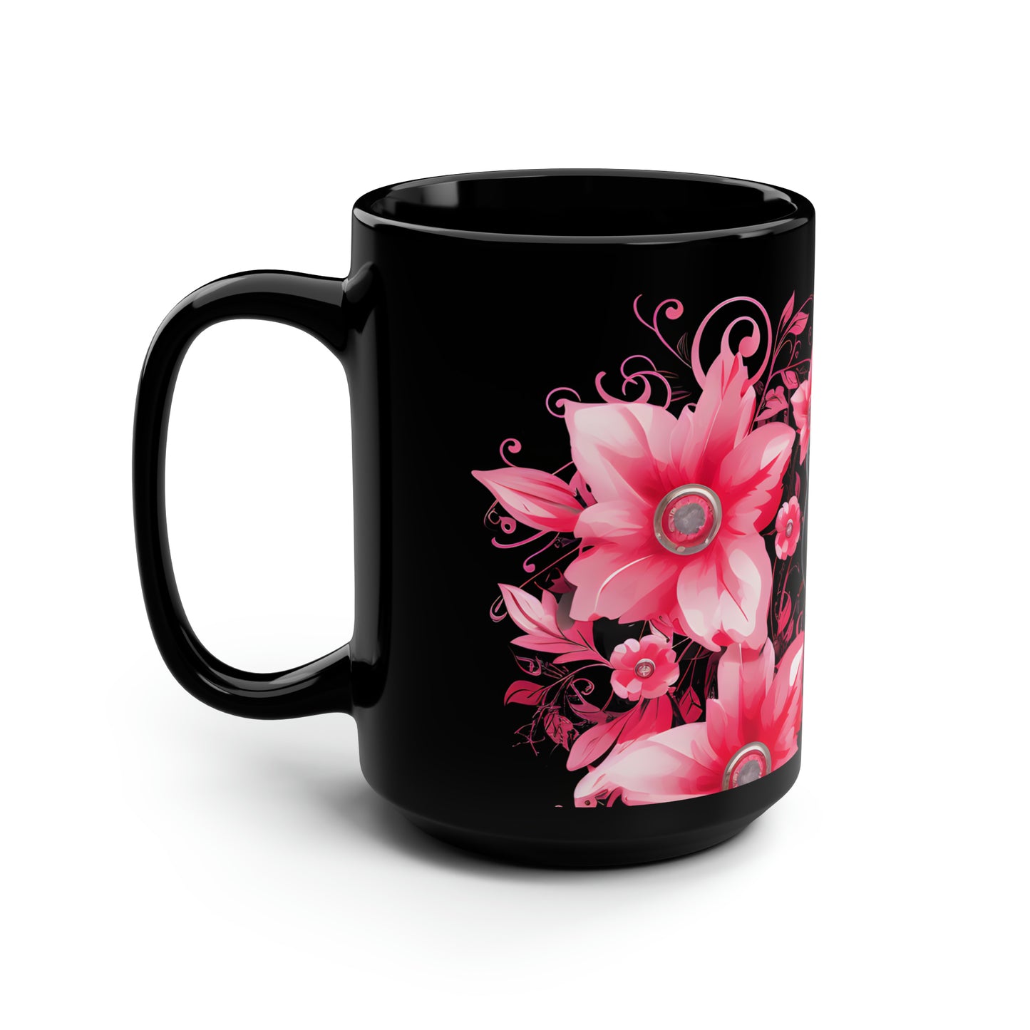 Black Mug, 15oz