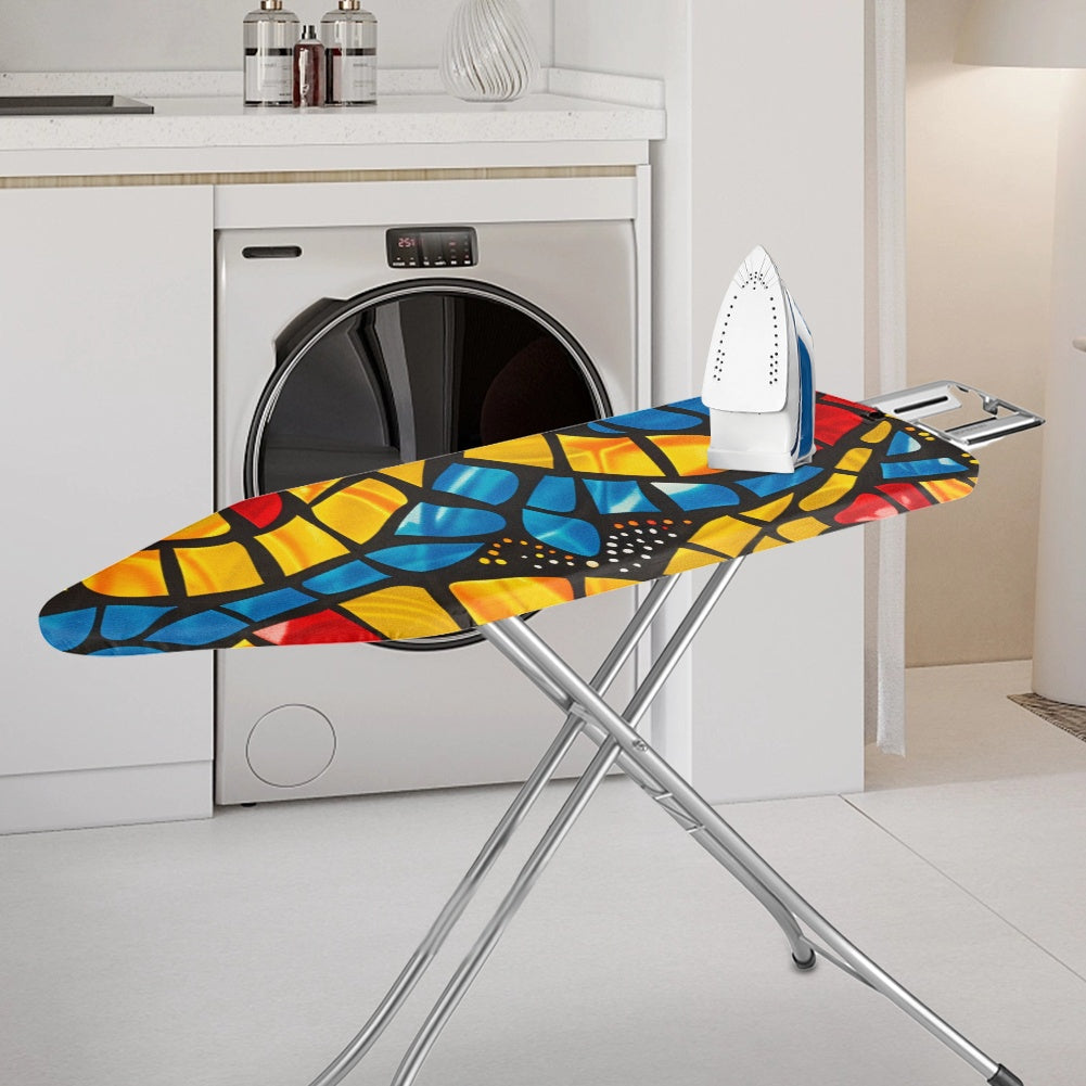 Ironing Board Cover - Velvet's View - Elegant Adinkra-Inspired Fabric Collection