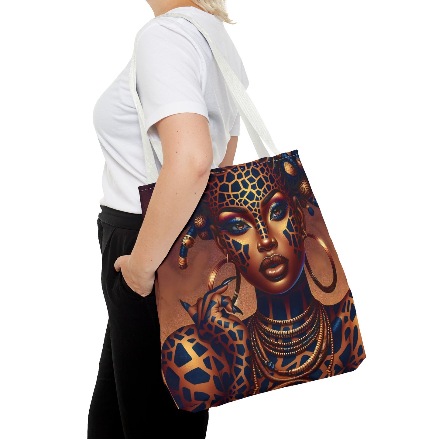 Regal Radiance Tote Bag Collection (AOP) - #2012