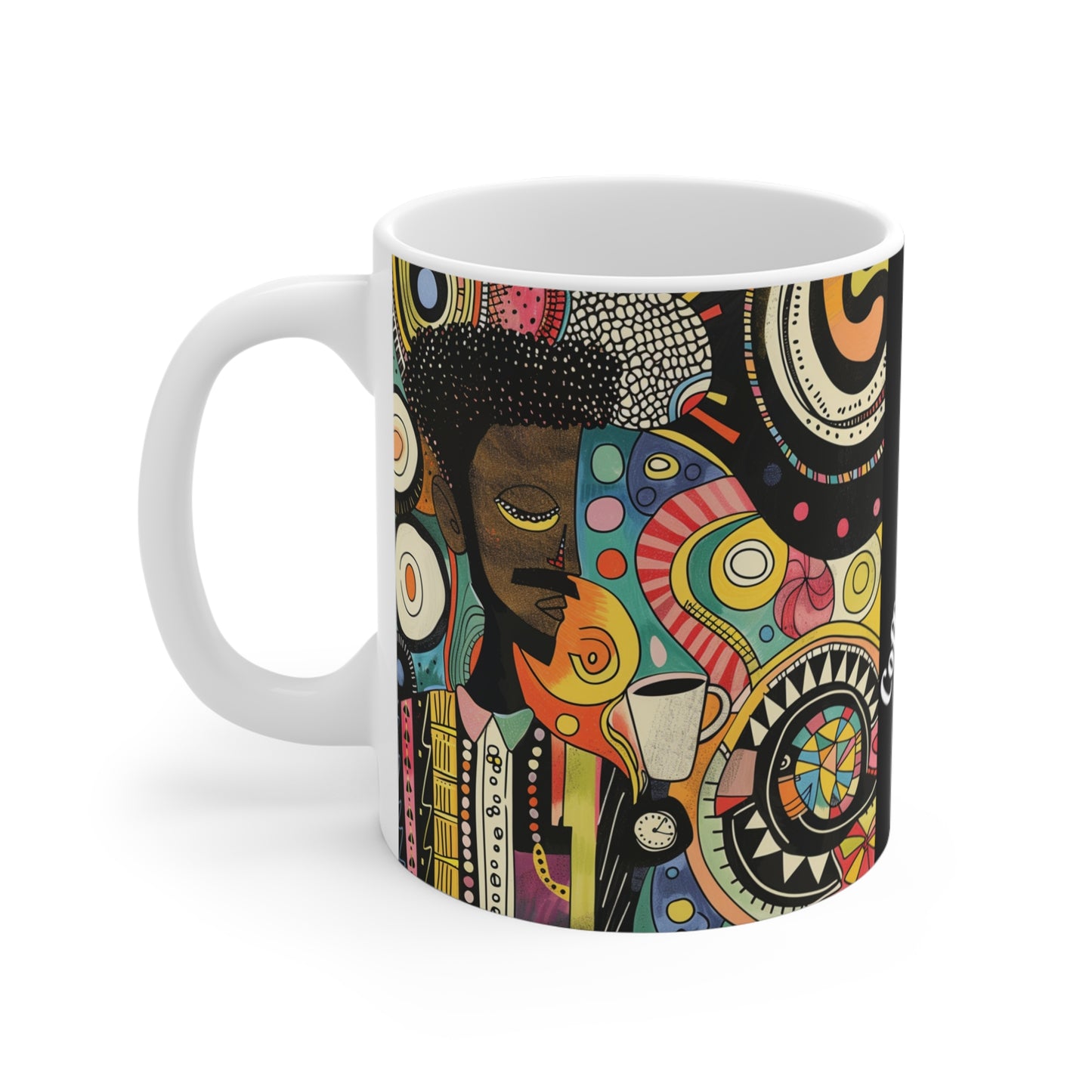 Caffeine Dreams: Vibrant Expressions Collection - Mug Collection - #2013