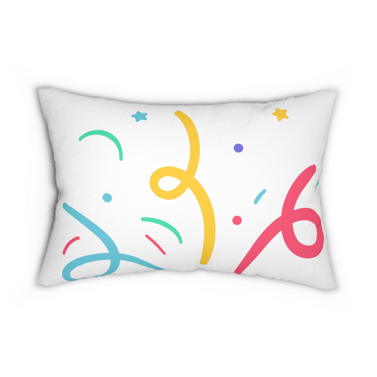 Spun Polyester Lumbar Pillow - I love New Orleans Collection - #2011