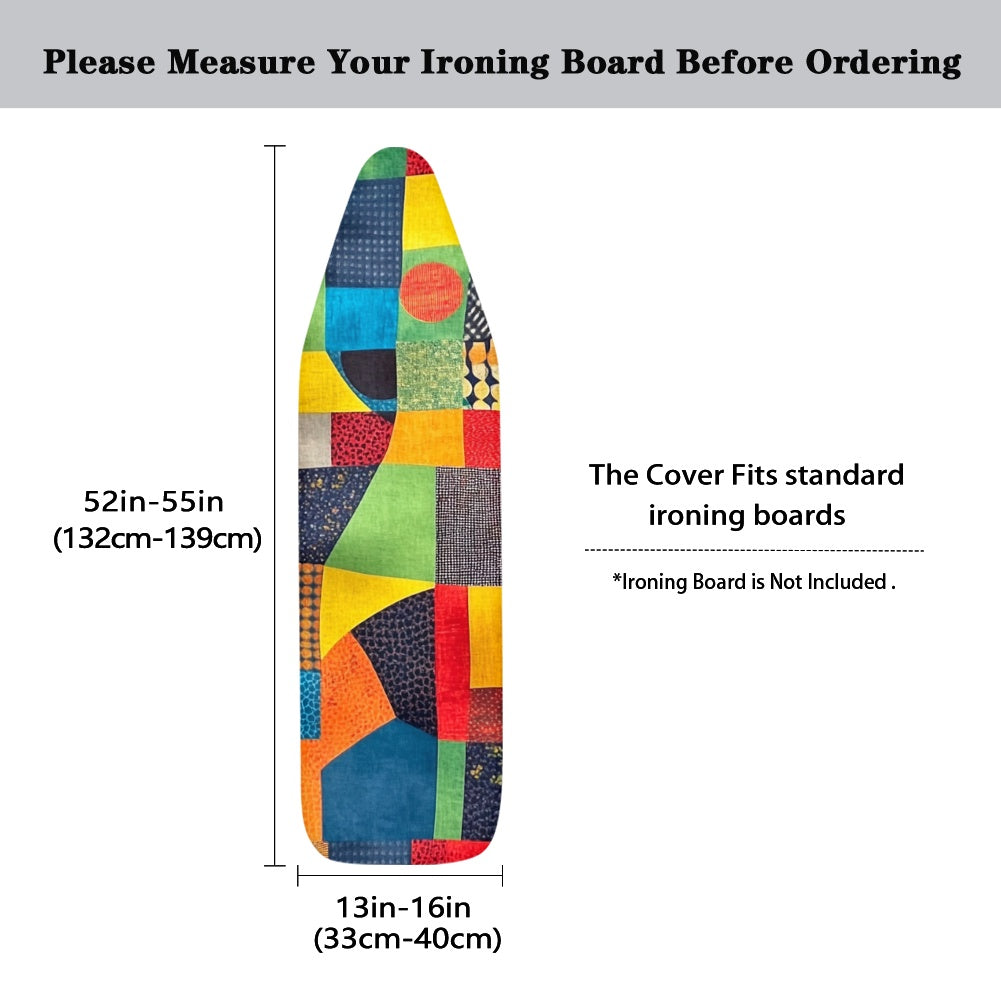 Ironing Board Cover - Velvet's View - Elegant Adinkra-Inspired Fabric Collection