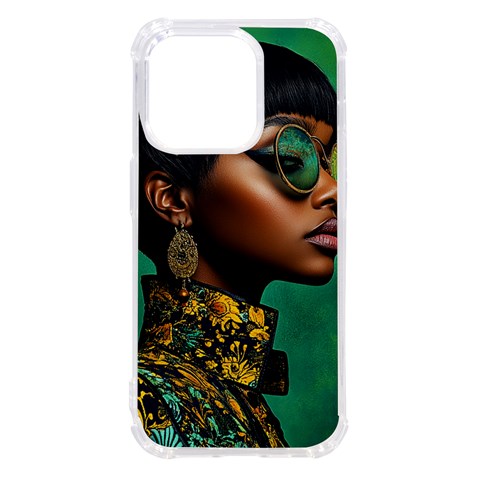 Vibrant Visions: Art-Inspired Elegance for Everyday Life Collection - iPhone 14 Pro TPU UV Print Case - #2011