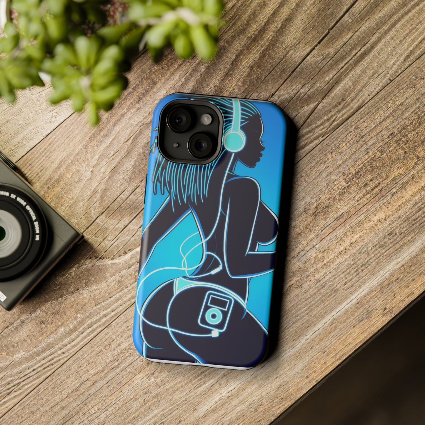 MagSafe Tough Phone Cases - Black Girl Art - Velvet's View