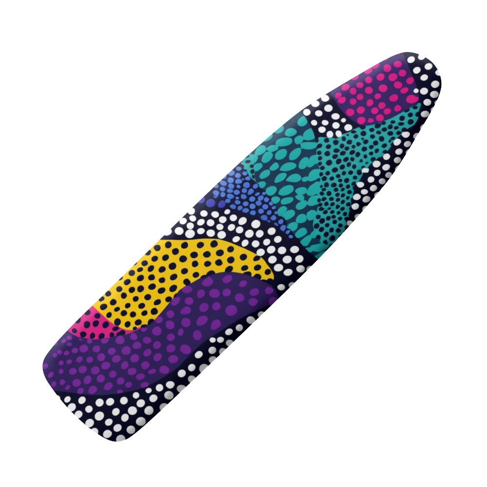 Ironing Board Cover - Velvet's View - Pop Vibrance Collection - Dynamic Patterns and Energetic Textures