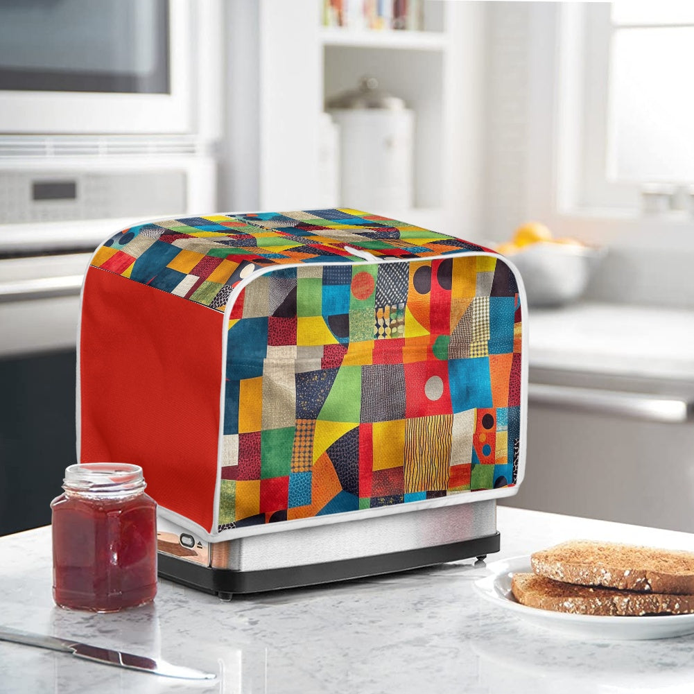 Elegant Adinkra-Inspired Fabric Collection -Toaster Cover - #2014