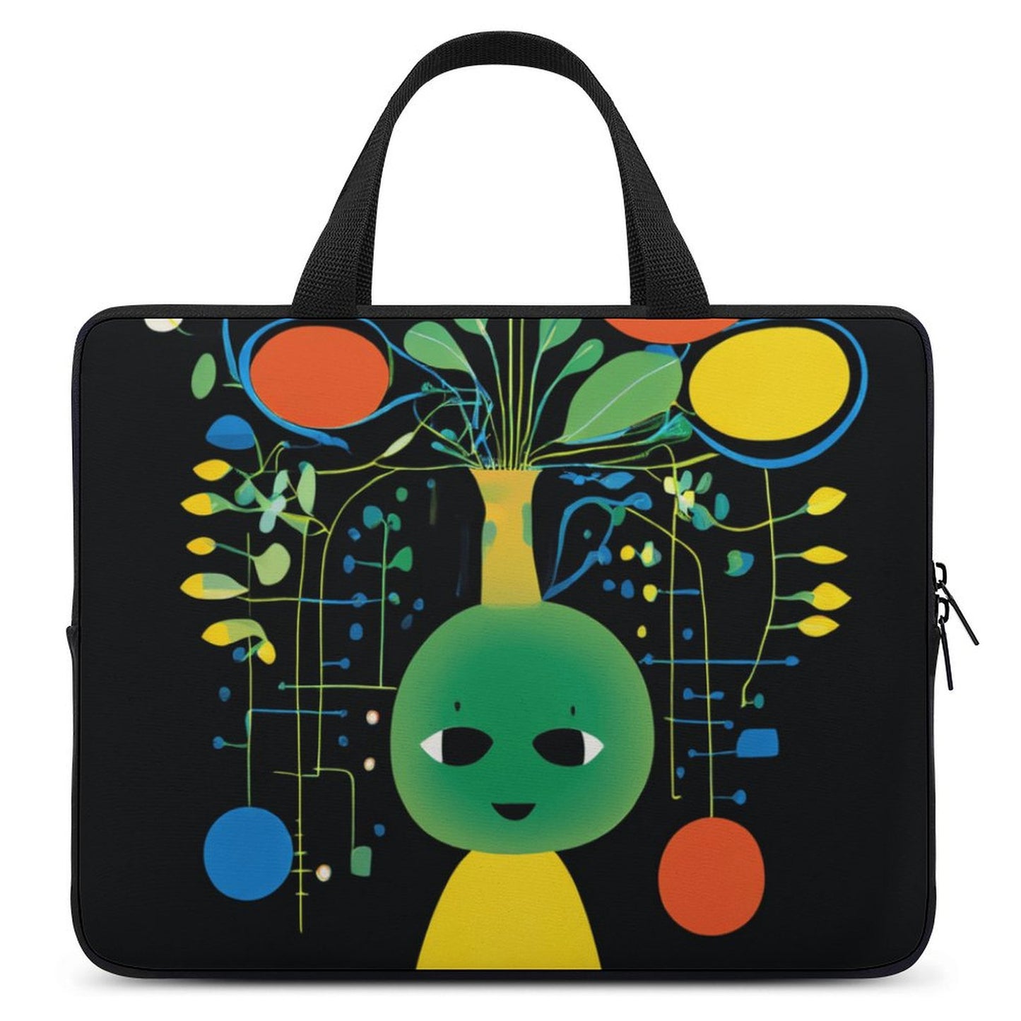 Laptop Bag - Black Girl Art - Velvet’s View - Artistic Laptop Covers Collection - Laptop Bag (Multiple Sizes) #2051