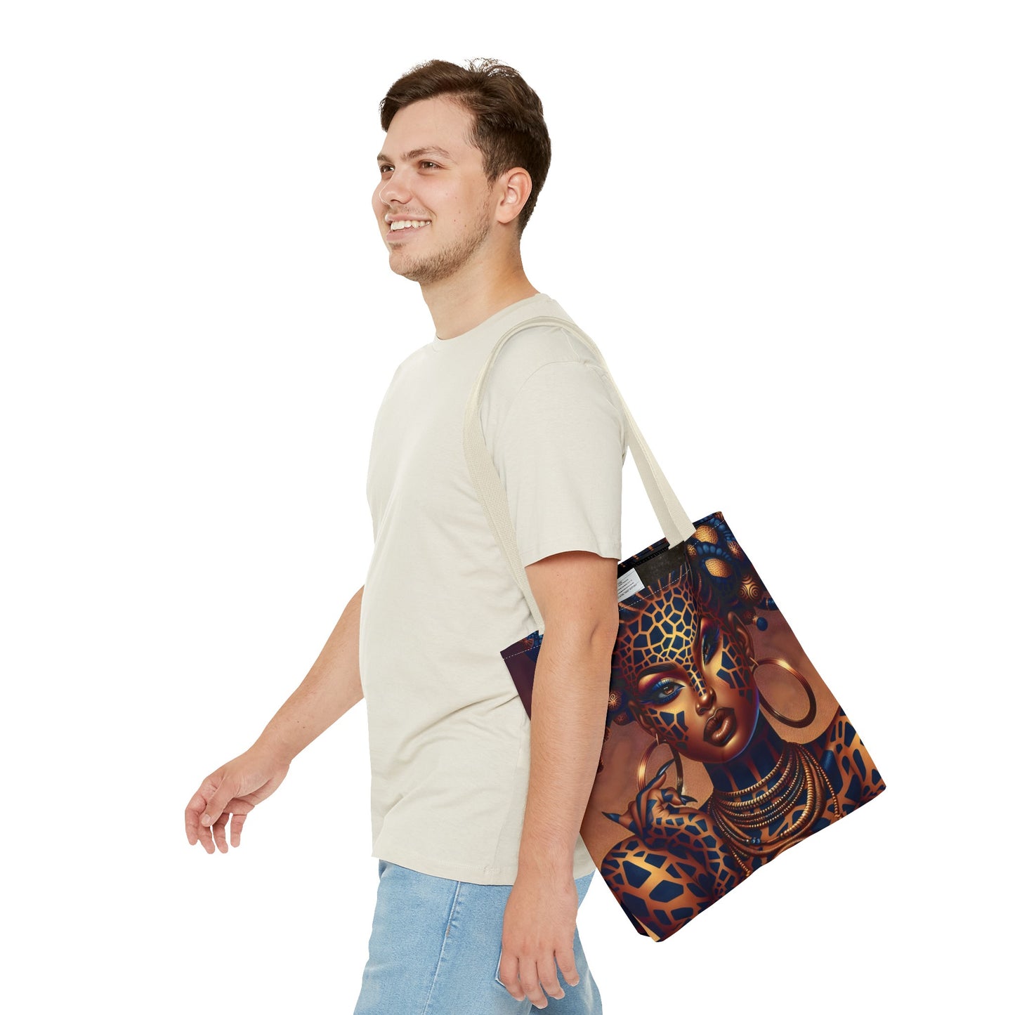 Regal Radiance Tote Bag Collection (AOP) - #2012
