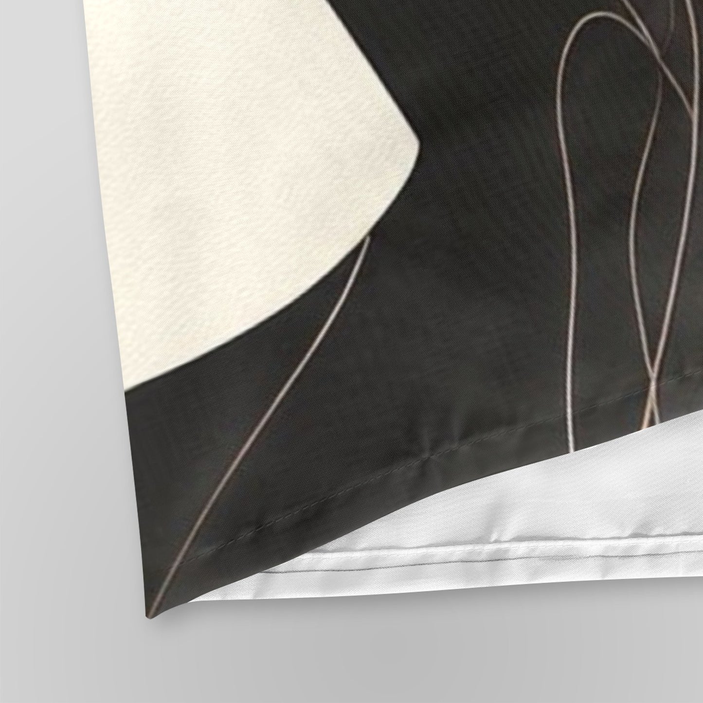Afro Royalty Shower Curtain Collection – Black Queen Silhouette Art for Bathroom Décor - 059934936