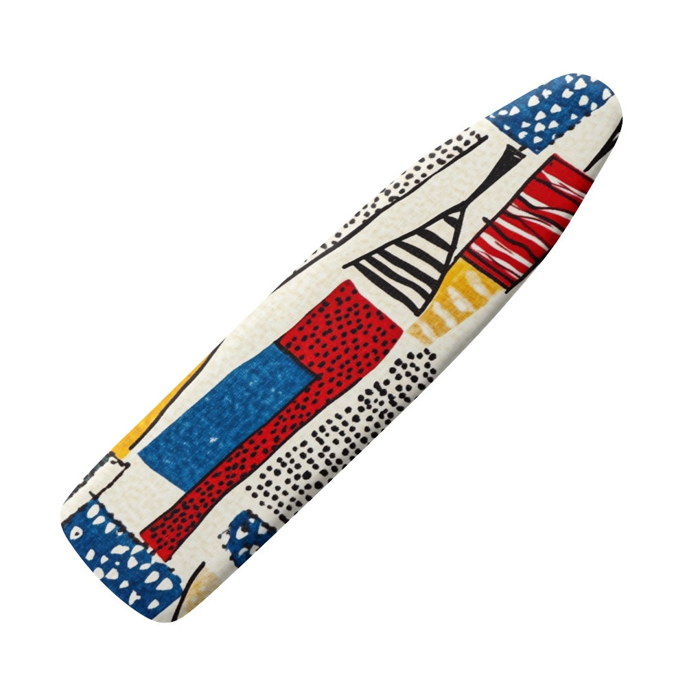 Ironing Board Cover - Velvet's View - Elegant Adinkra-Inspired Fabric Collection