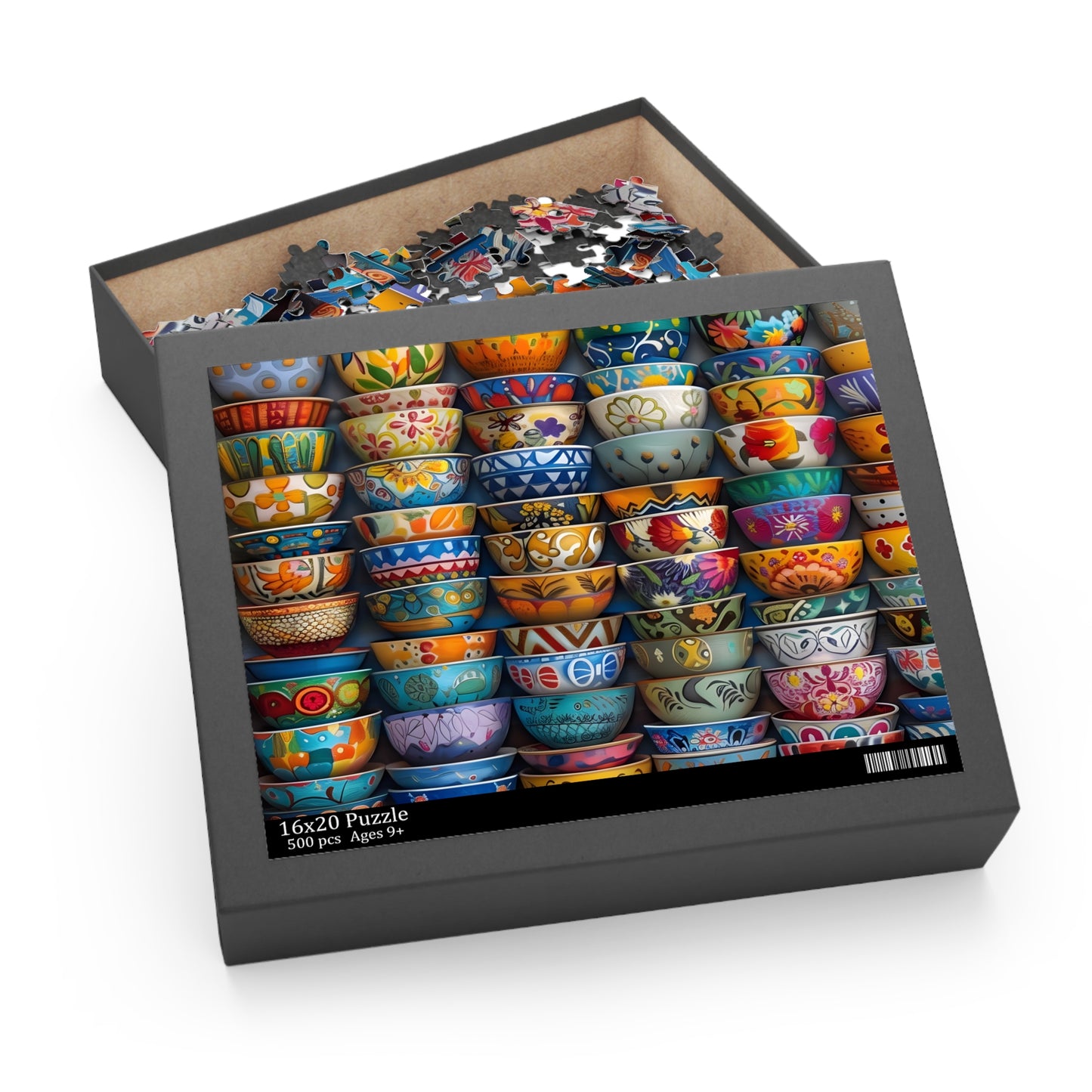 Puzzle - Black Girl Art - Velvet's View - (120, 252, 500-Piece)