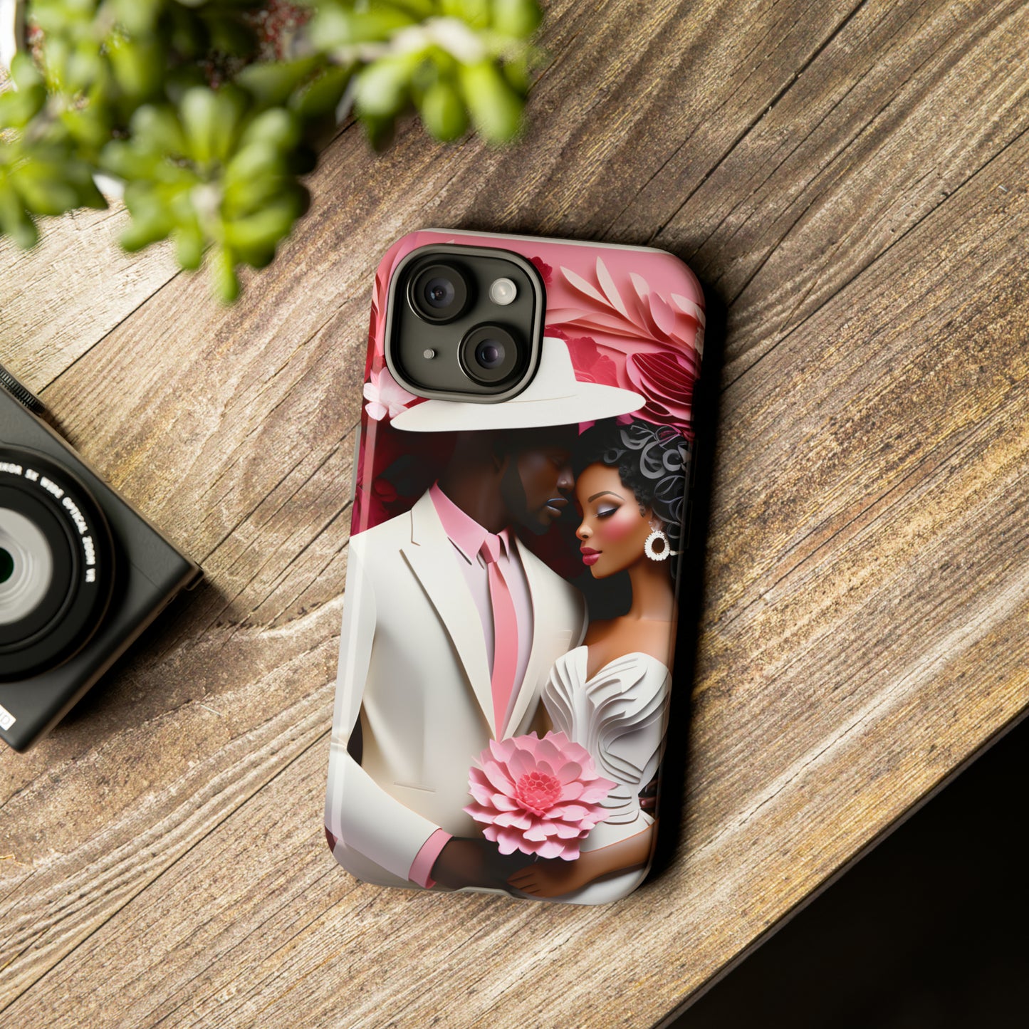Tough Phone Cases - Black Girl Art - Velvet's