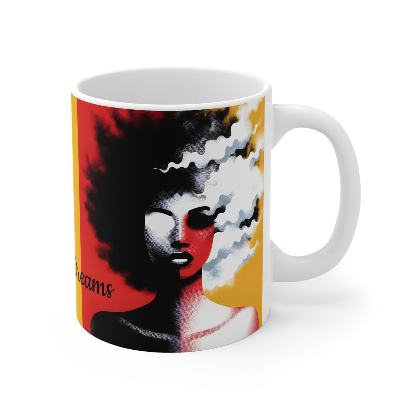Mug Collection - Black Girl Art - Velvet's View - Vibrant Visions Collection