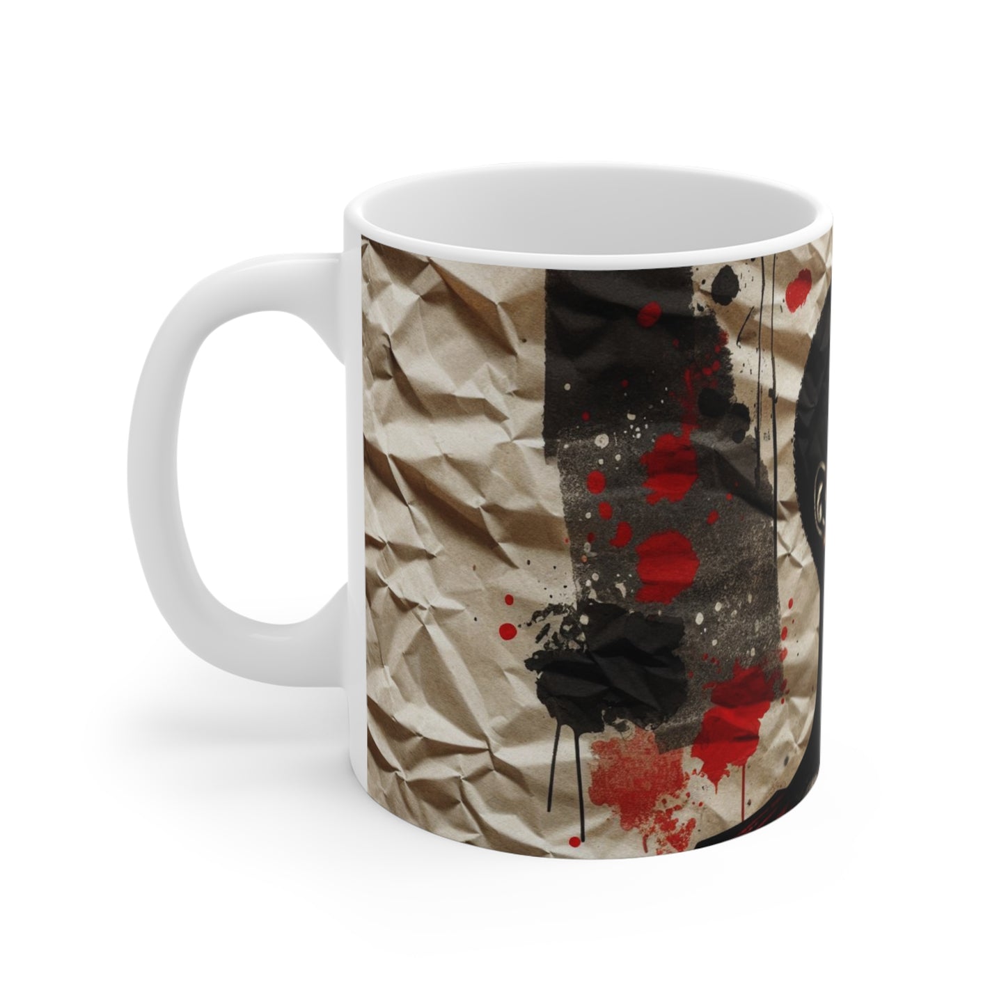 Bold Expressions: A Red and Black Journey Collection - Mug Collection - #2011