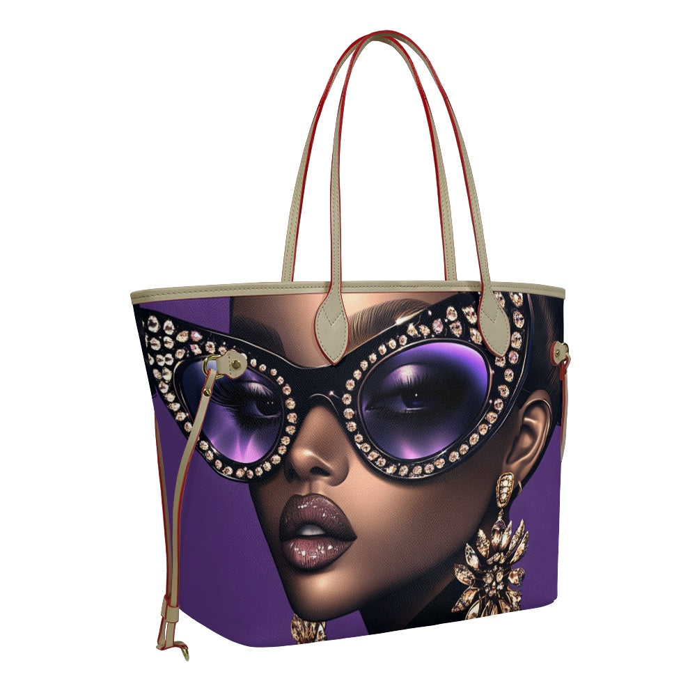 Shades of Velvet Collection - Women PU Leather Handbags - #2011