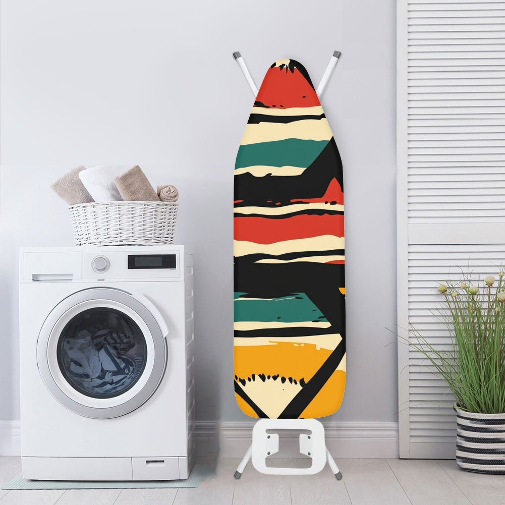 Ironing Board Cover - Velvet's View - Pop Vibrance Collection - Dynamic Patterns and Energetic Textures