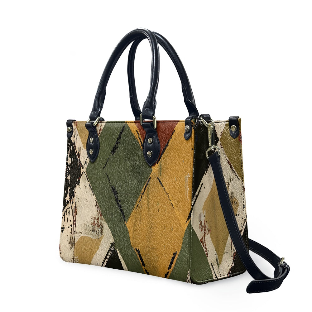 African Print Collection - Ladies PU Handbag - #2012