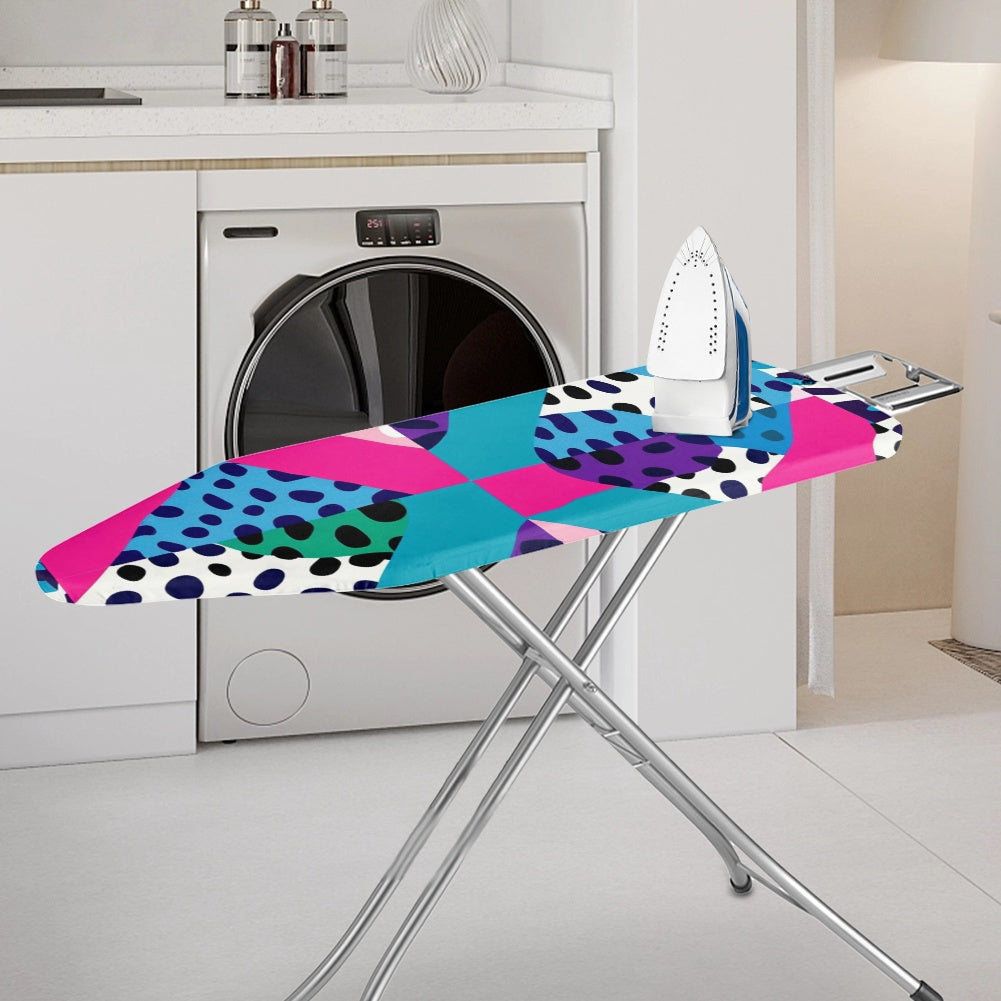 Ironing Board Cover - Velvet's View - Pop Vibrance Collection - Dynamic Patterns and Energetic Textures