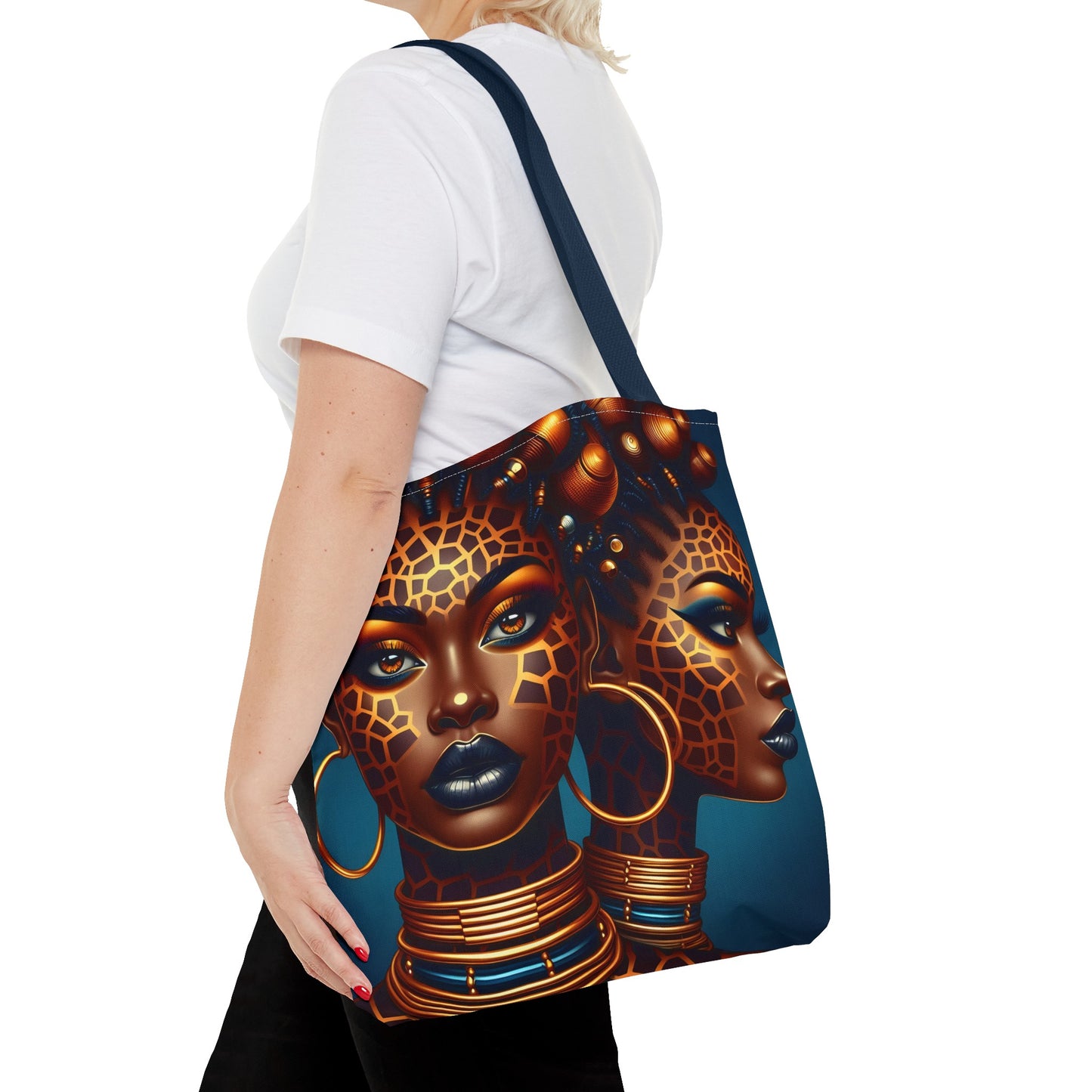 Regal Radiance Tote Bag Collection (AOP) - #2013