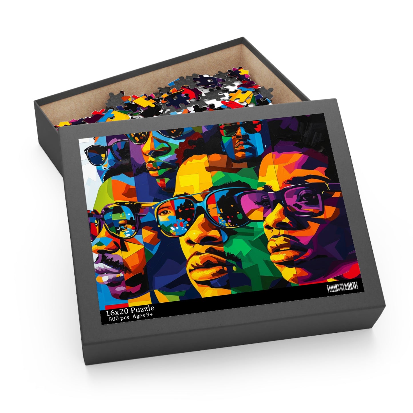 Puzzle - Black Girl Art - Velvet's View - (120, 252, 500-Piece)