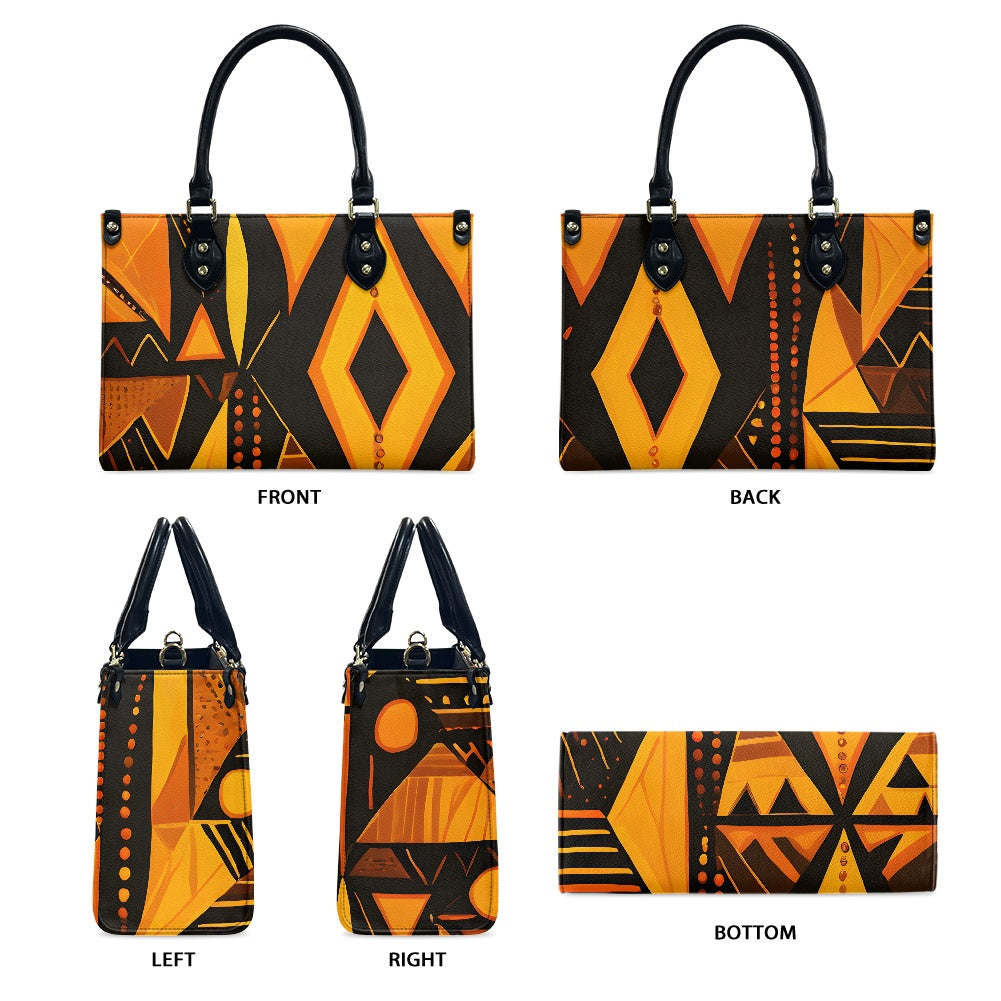African Print Collection - Ladies PU Handbag - #2013