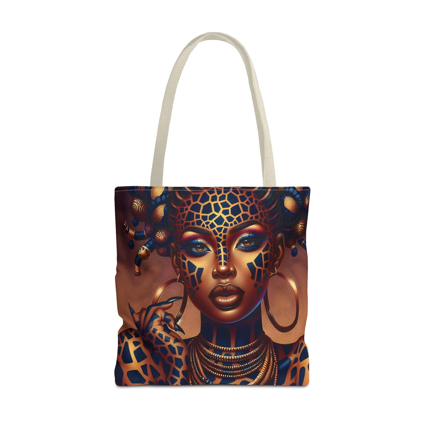 Regal Radiance Tote Bag Collection (AOP) - #2012