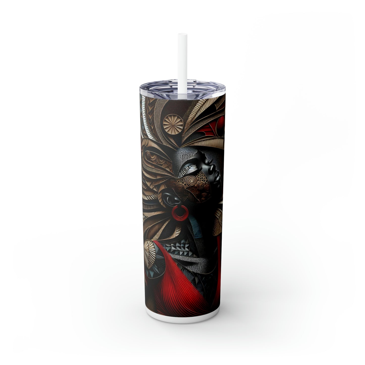 Skinny Tumbler with Straw, 20oz