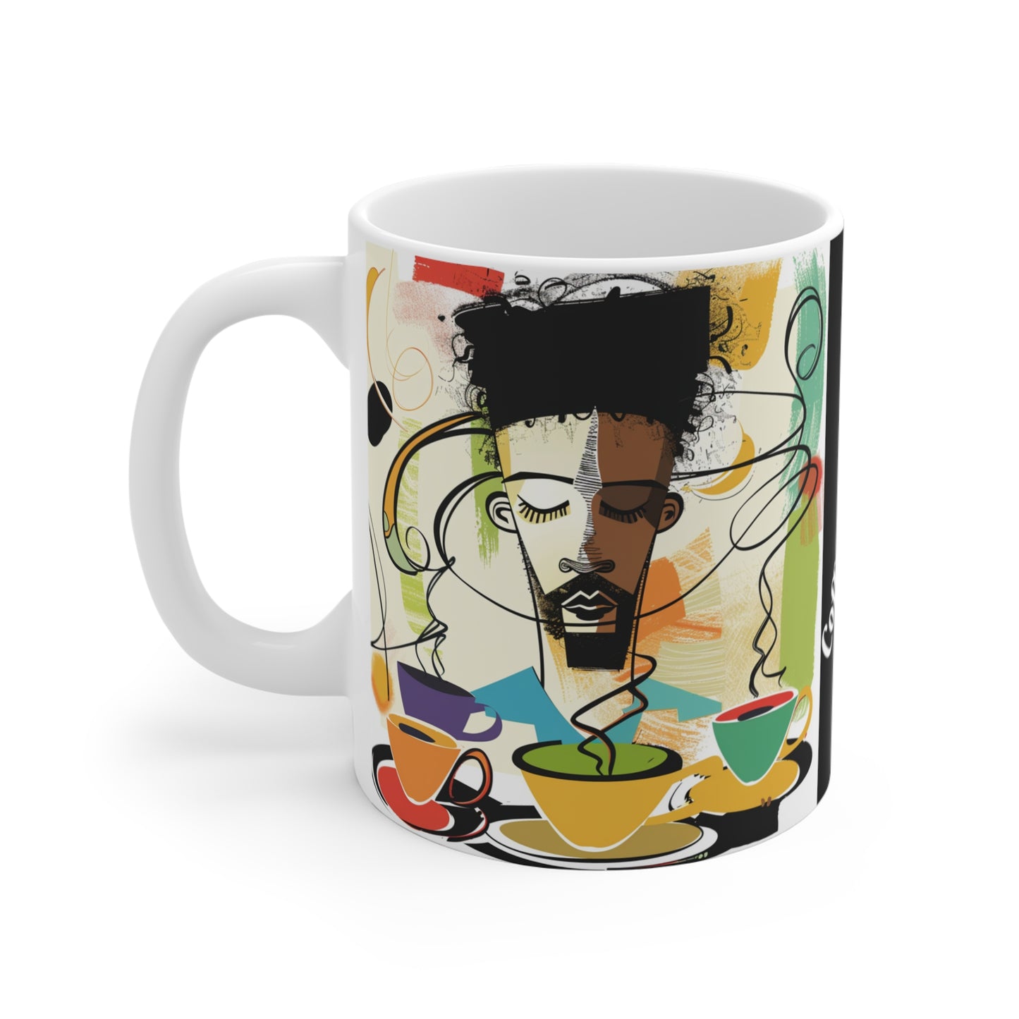 Caffeine Dreams: Vibrant Expressions Collection - Mug Collection - #2011