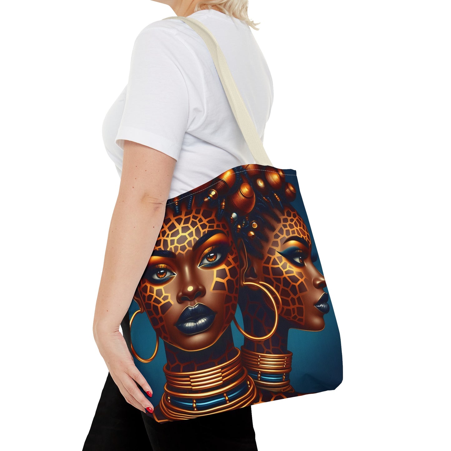 Regal Radiance Tote Bag Collection (AOP) - #2013